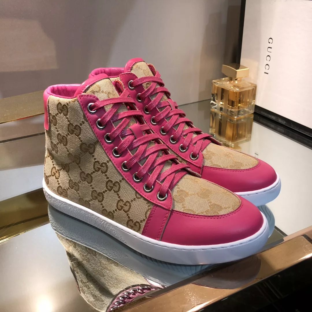 gucci high tops chaussures pour femme s_12a21423